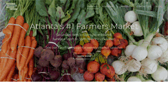 Desktop Screenshot of mariettasquarefarmersmarket.com